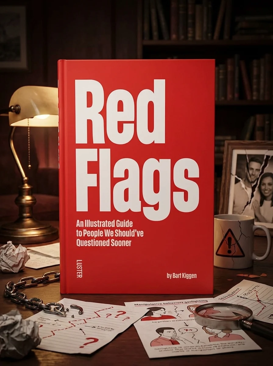 Red Flags: An Illustrated Guide to People We Should've Questioned Sooner — Барт Кігген, обкладинка