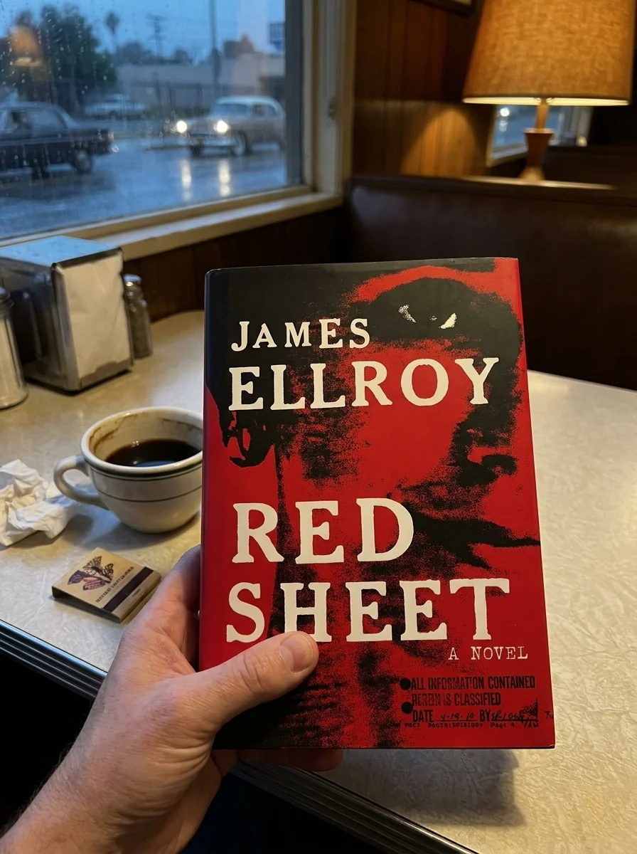 Red Sheet — Джеймс Еллрой, обкладинка