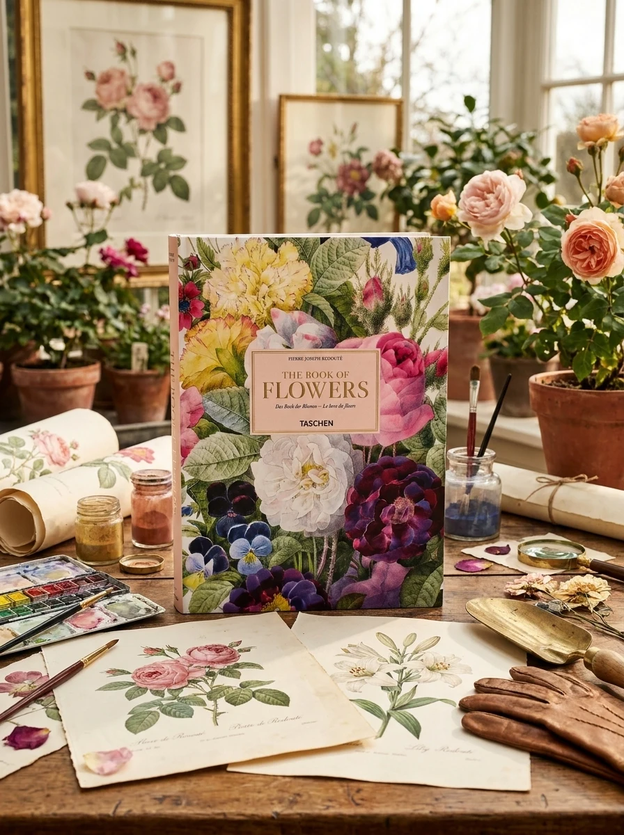 Redoute. The Book of Flowers