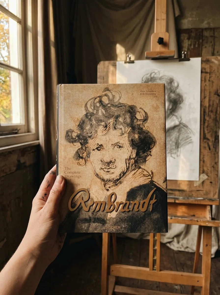 Rembrandt. The Complete Drawings and Etchings — Пітер Шатборн, обкладинка