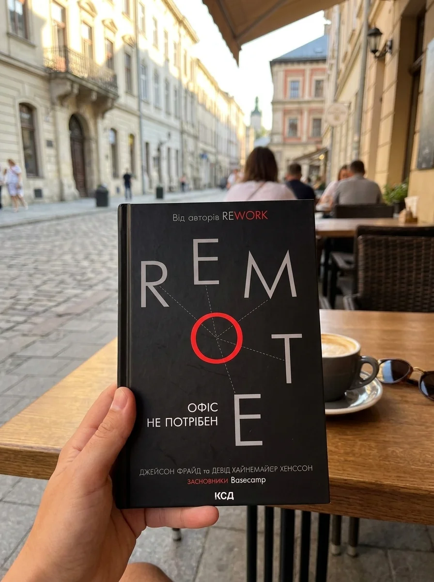 Remote. Офіс не потрібен — Фрайд Дж., обкладинка