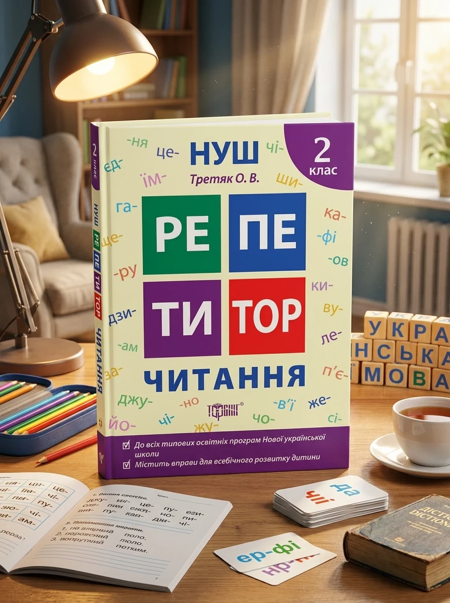 Репетитор. Читання. 2 клас — Вивчення мов
