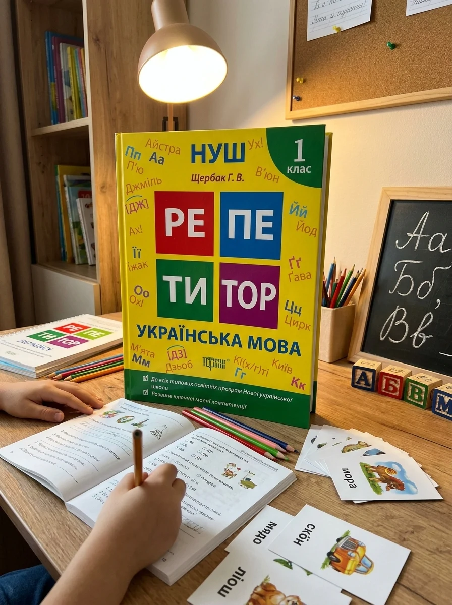 Репетитор. Українська мова. 1 клас. — Вивчення мов