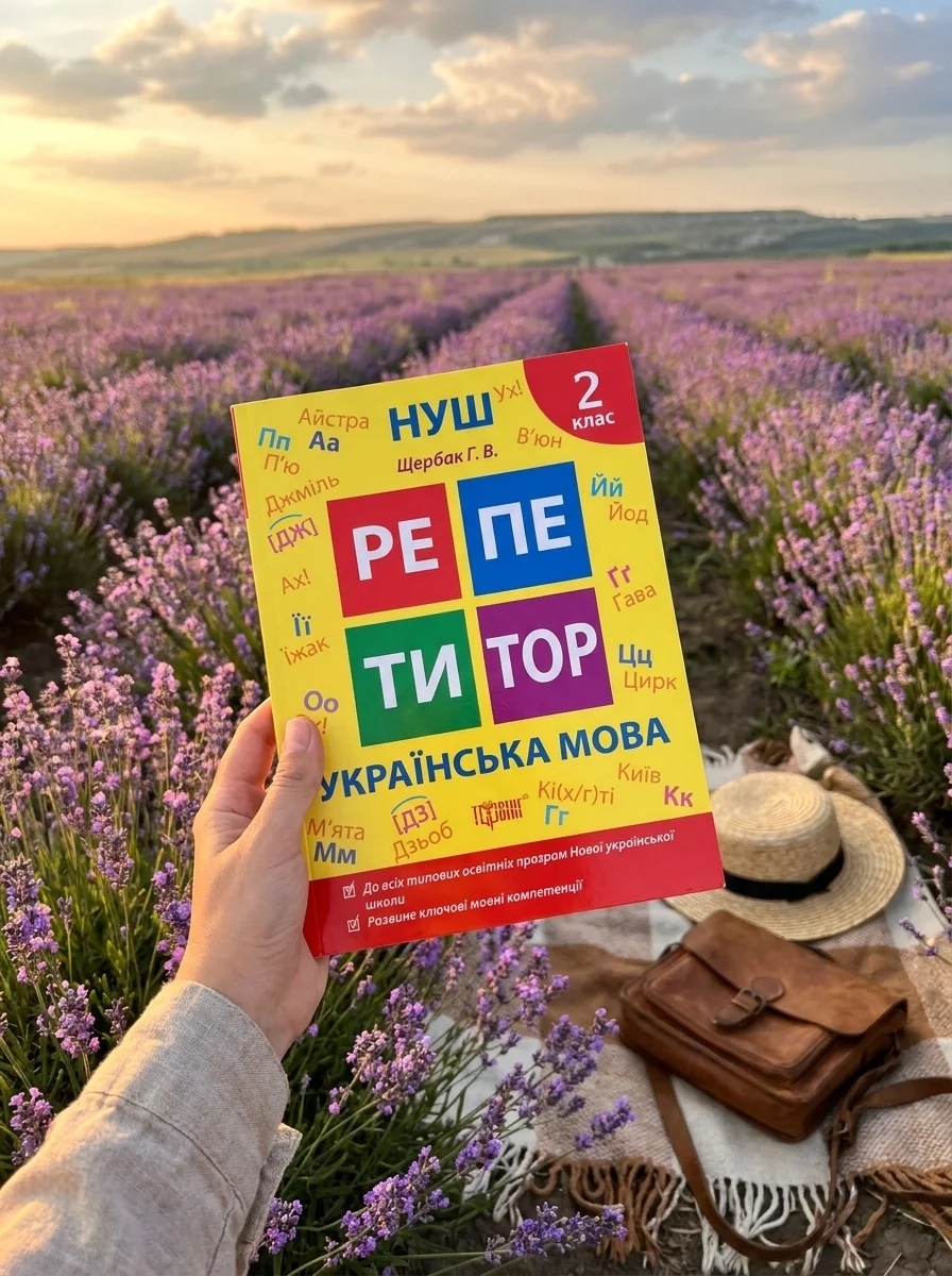 Репетитор. Українська мова. 2 клас — Галина Щербак, обкладинка