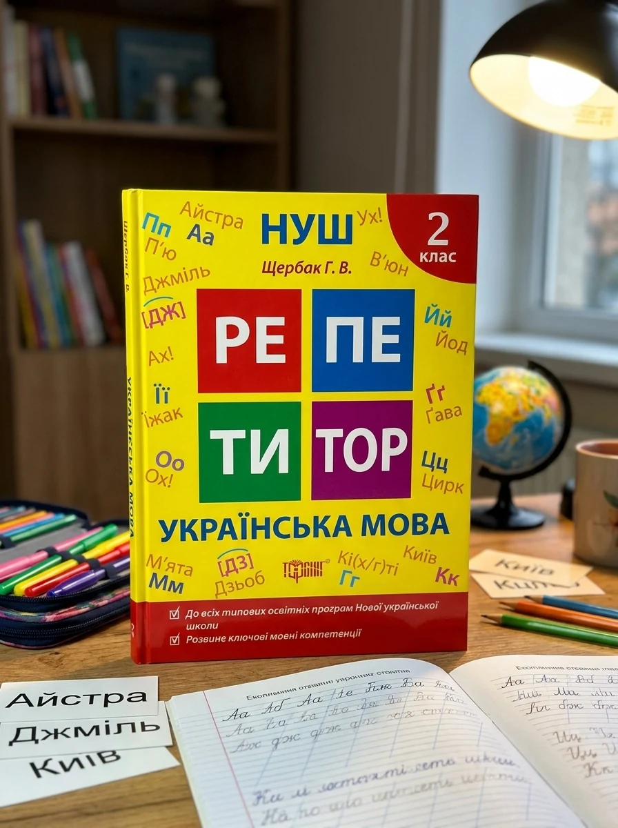 Репетитор. Українська мова. 2 клас — Вивчення мов