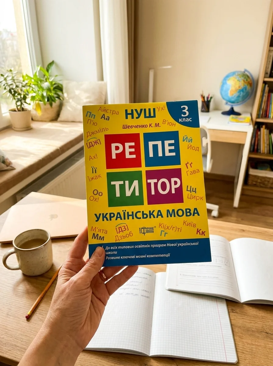 Репетитор. Українська мова. 3 клас. — Вивчення мов