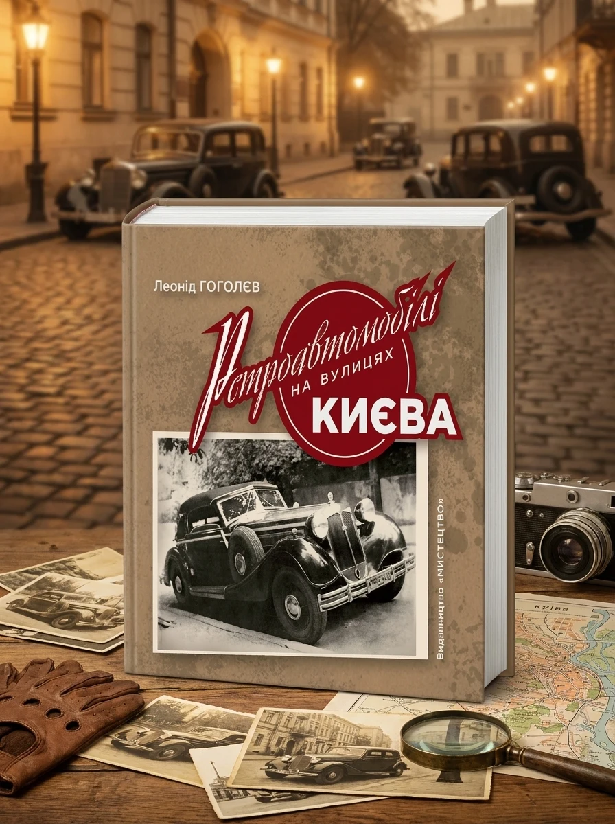 Ретроавтомобілі на вулицях Києва
