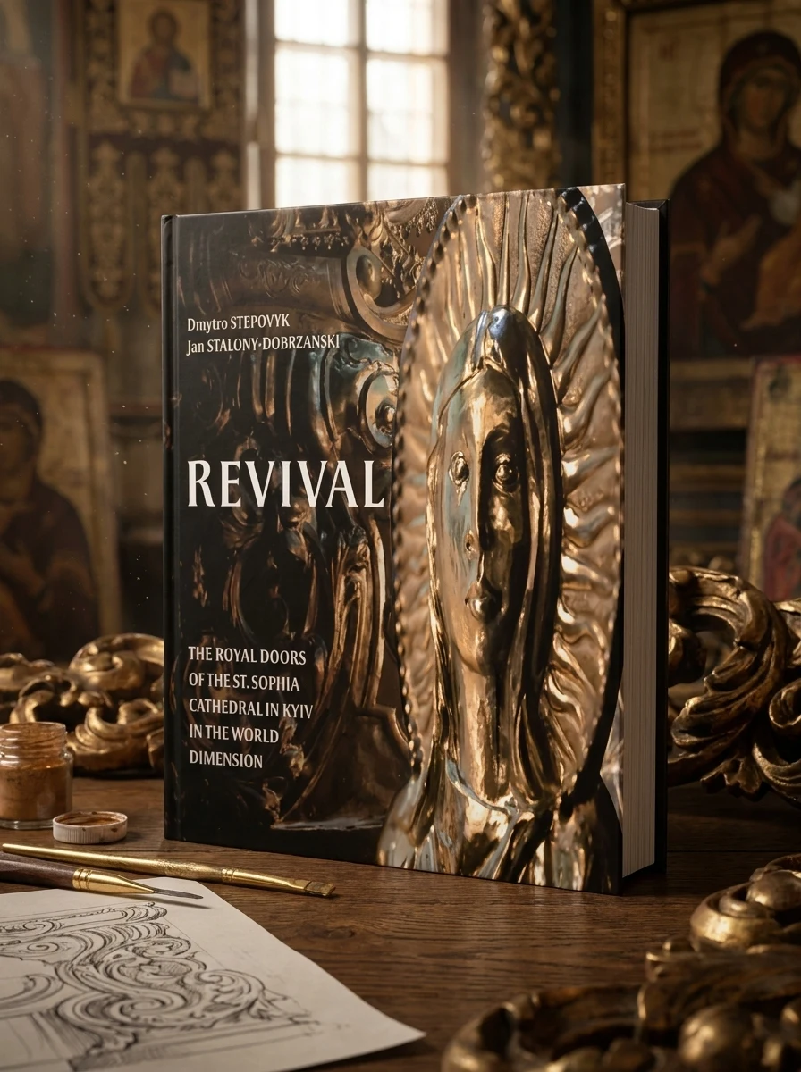 Revival The Royal Doors of the St. Sophia Cathedral in Kyiv in the World Dimension