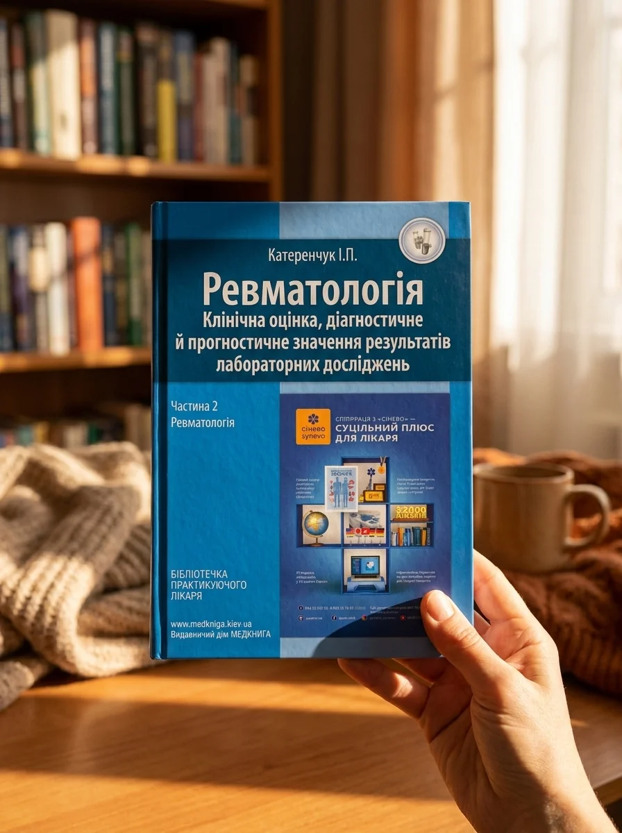 Ревматологія. Клінічна оцінка, діагностичне й прогностичне значення результатів лабораторних досліджень. Медичні аналізи. Частина 2 — Книги