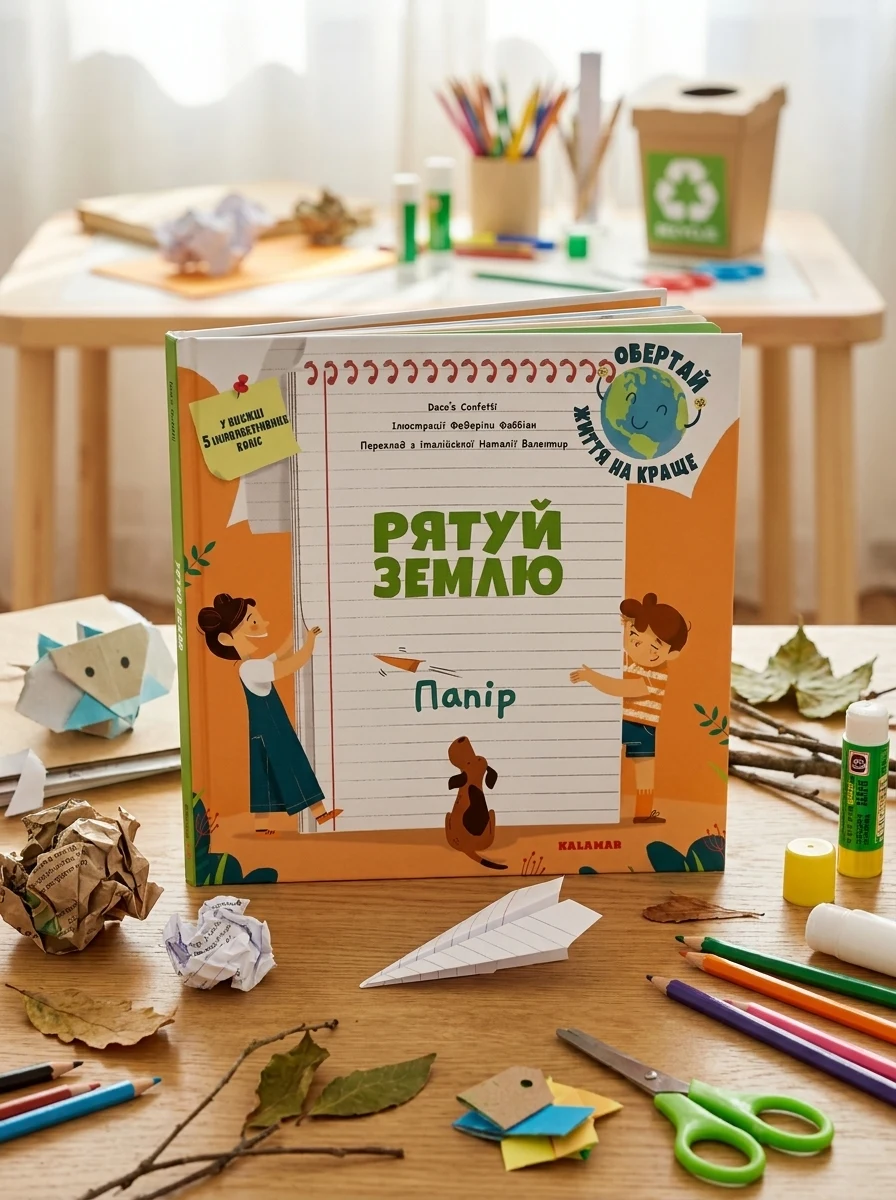 Рятуй Землю. Папір /Дако'с Конфетті/, Дако'с Конфетті — Дитяча література