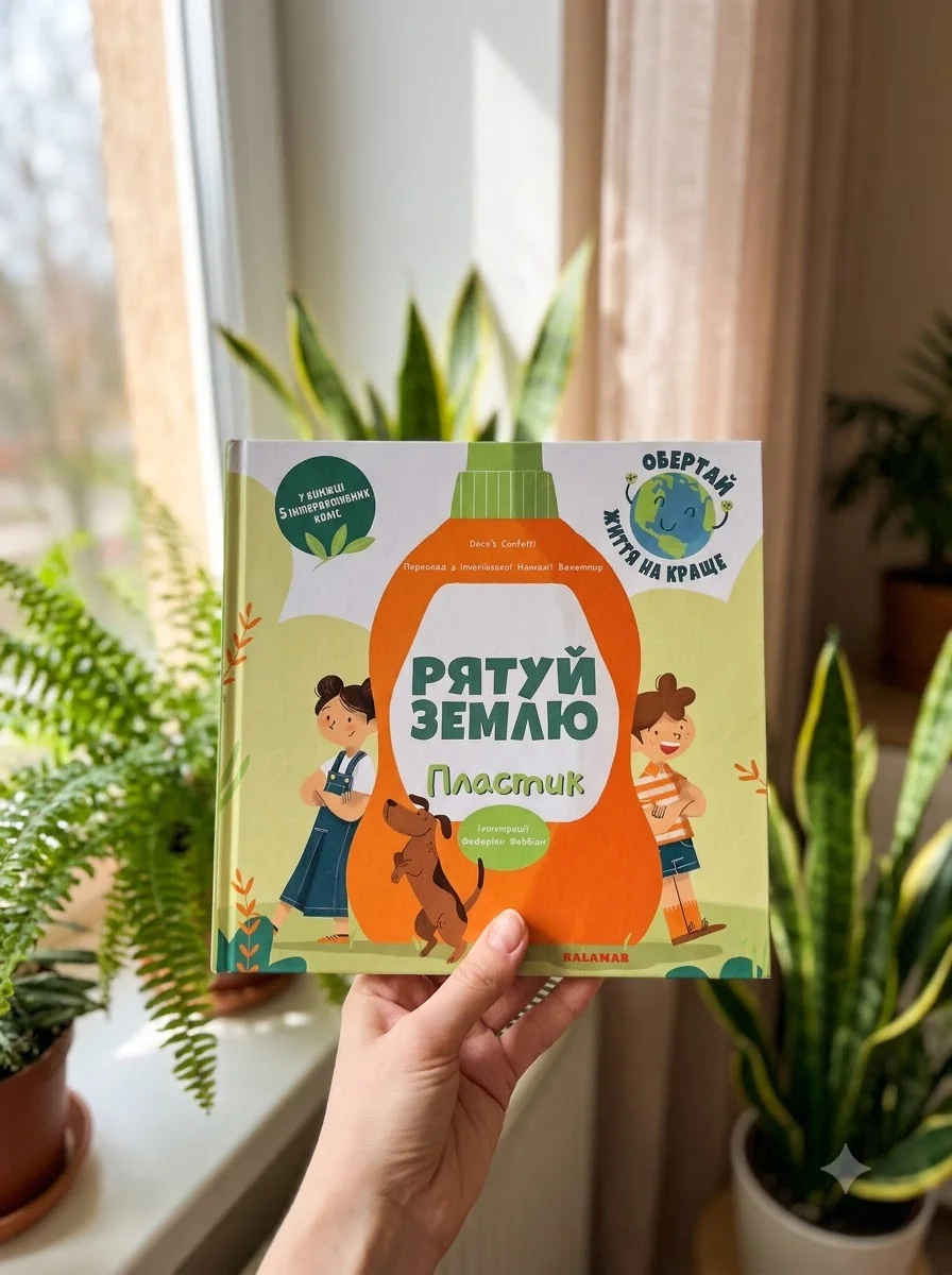 Рятуй Землю. Пластик  /Дако'с Конфетті/ — Дитяча література