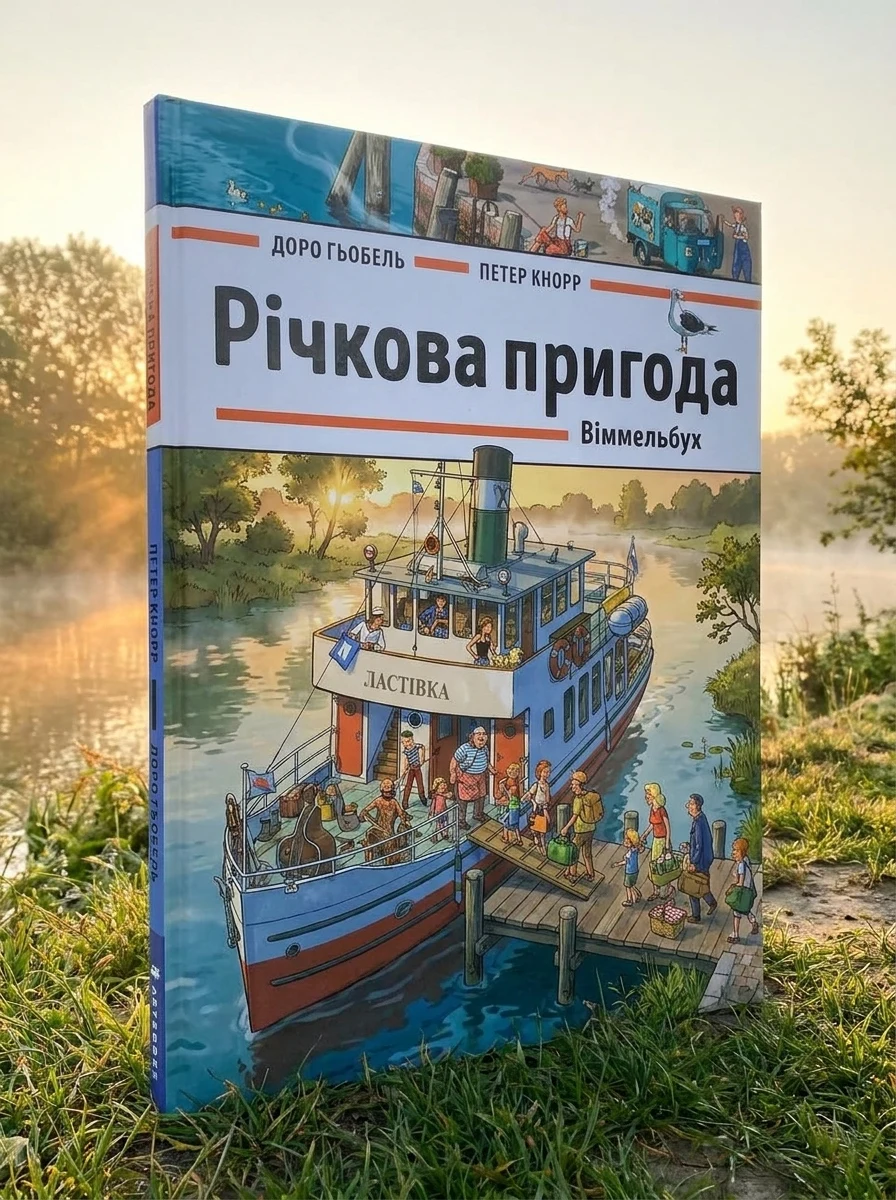 Річкова пригода. Віммельбух — Дитячі книги