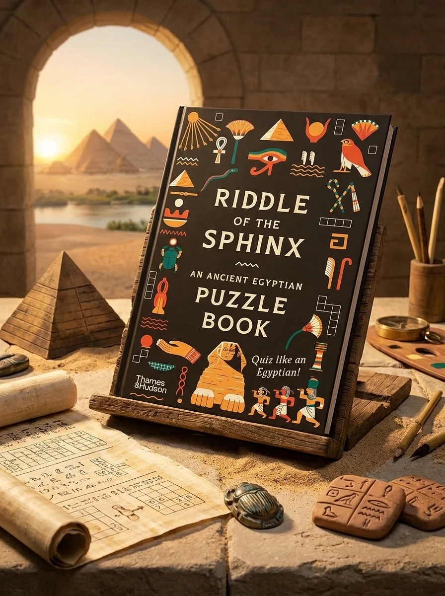 Riddle of the Sphinx. An Ancient Egyptian Puzzle Book — Історія та публіцистика