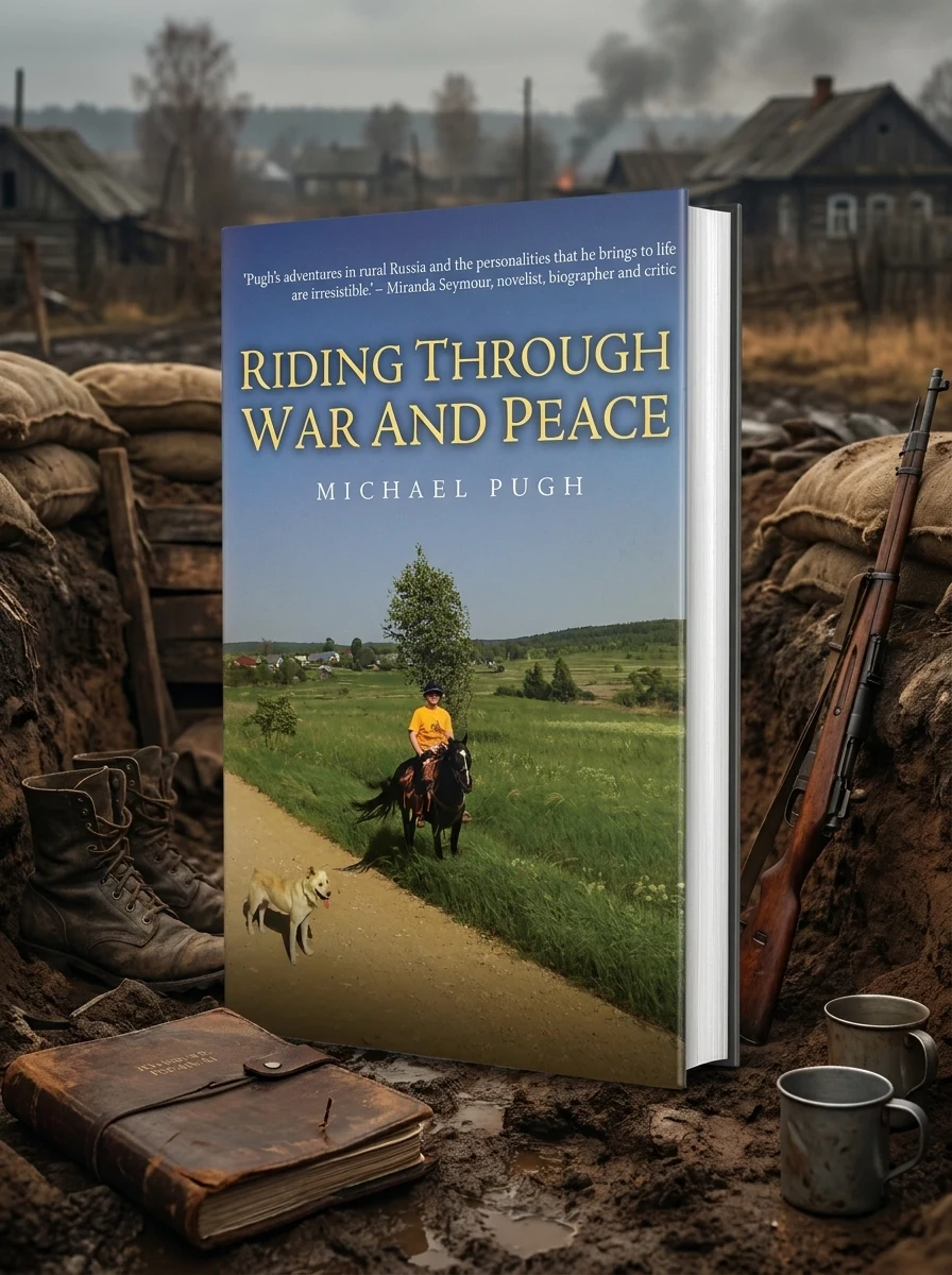 Riding Through War and Peace — Майкл Пью, обкладинка