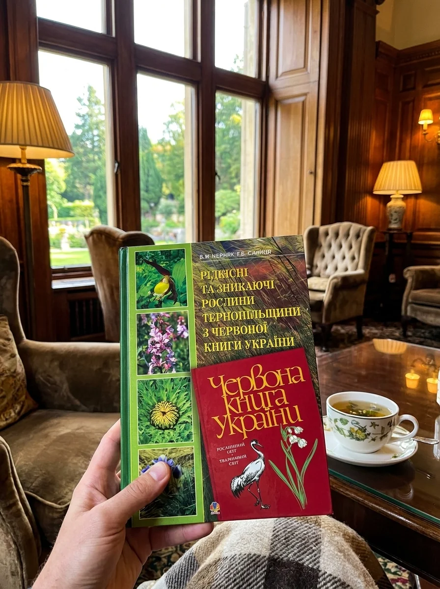 Рідкісні та зникаючі рослини Тернопільщини з Червоної книги України — Книги