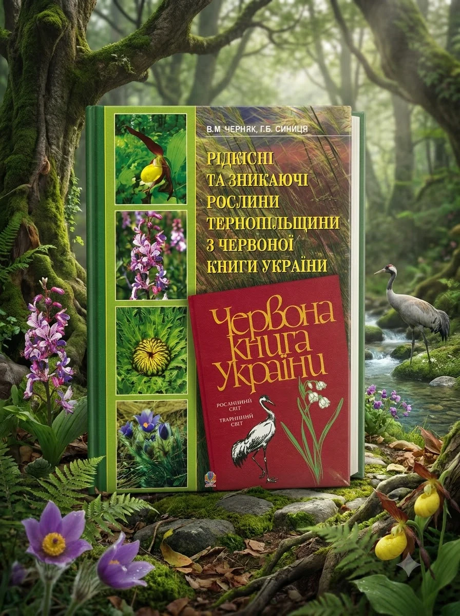 Рідкісні та зникаючі рослини Тернопільщини з Червоної книги України