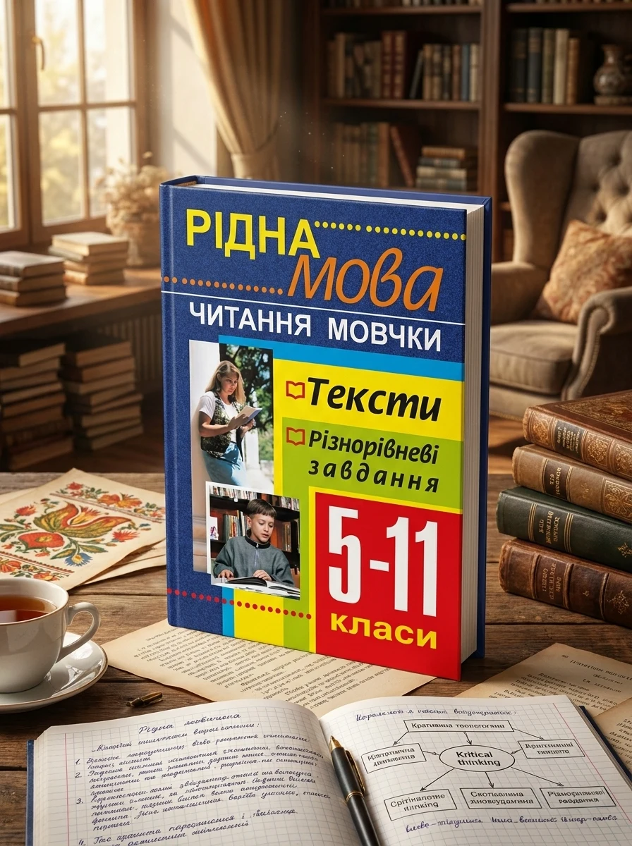 Рідна мова. Читання мовчки. Збірник текстів і завдань. 5-11 класи — фото 2