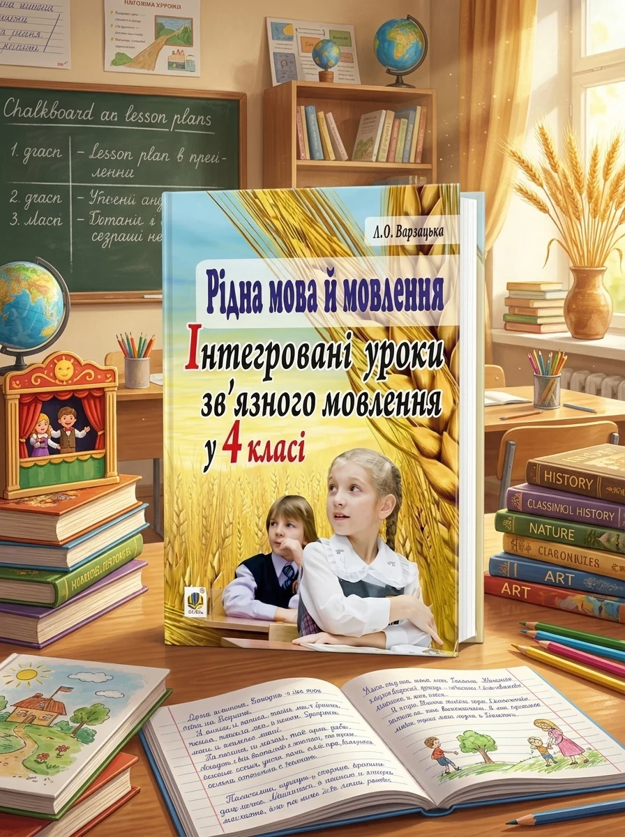Рідна мова й мовлення. Інтегровані уроки зв’язного мовлення у 4 класі — фото 2