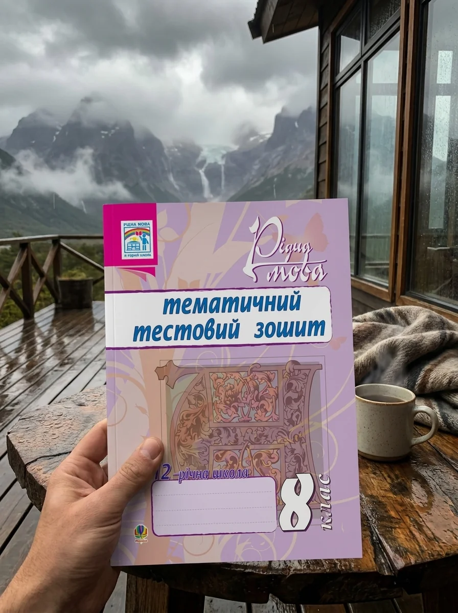 Рідна мова. Тематичний тестовий зошит. 8 клас. 2-ге видання (доповнене та перероблене) — Вивчення мов