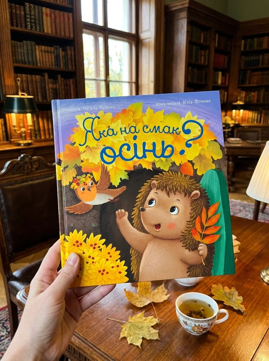 Рік їжачка Фось-Фося. Яка на смак осінь? — Казки
