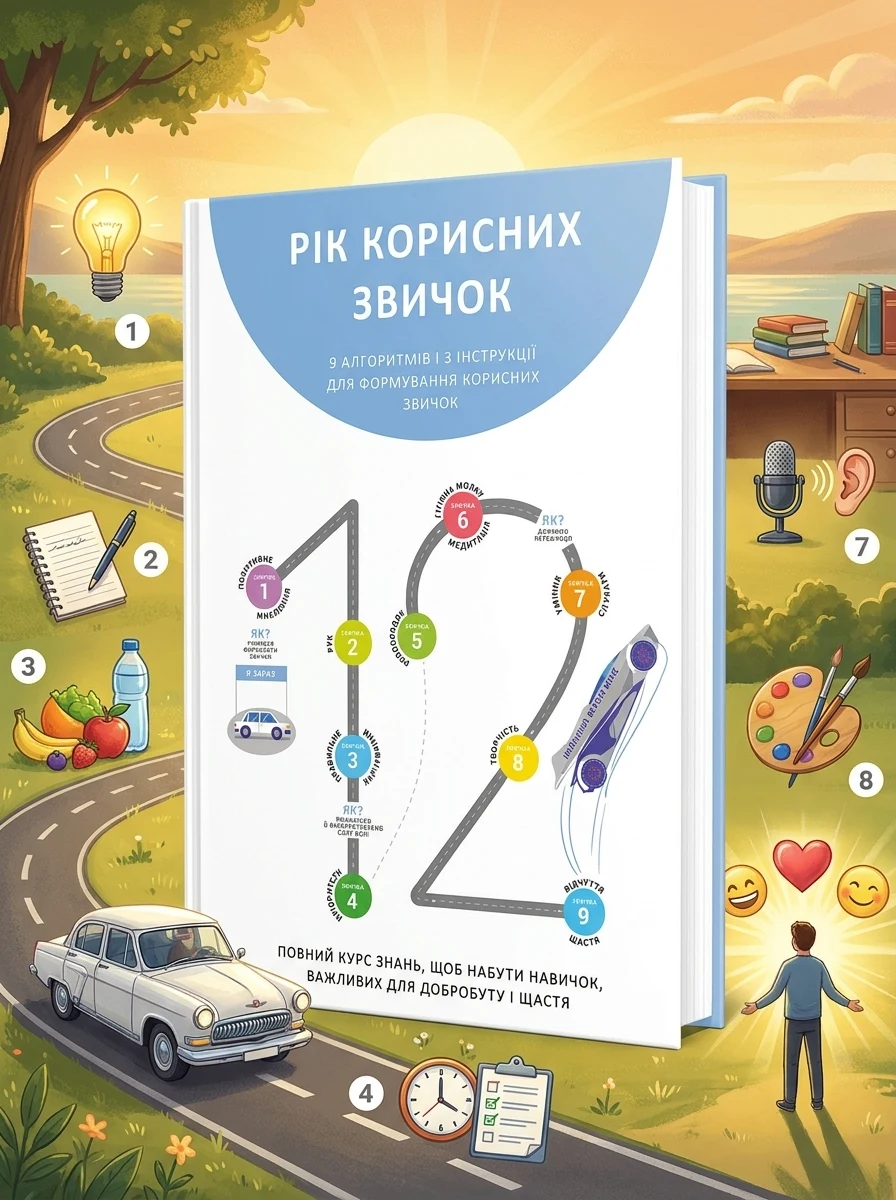 Рік корисних звичок — Команда авторів Моноліт Bizz, обкладинка
