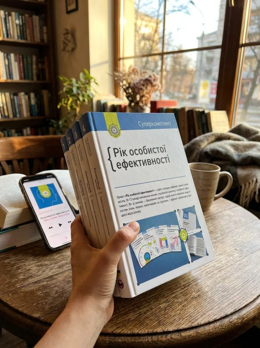 Рік особистої ефективності. Комплект із 4 книг — Іванов Михайло, обкладинка