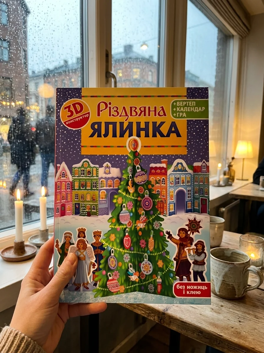 Різдвяна ялинка. 3D-конструктор — фото 2