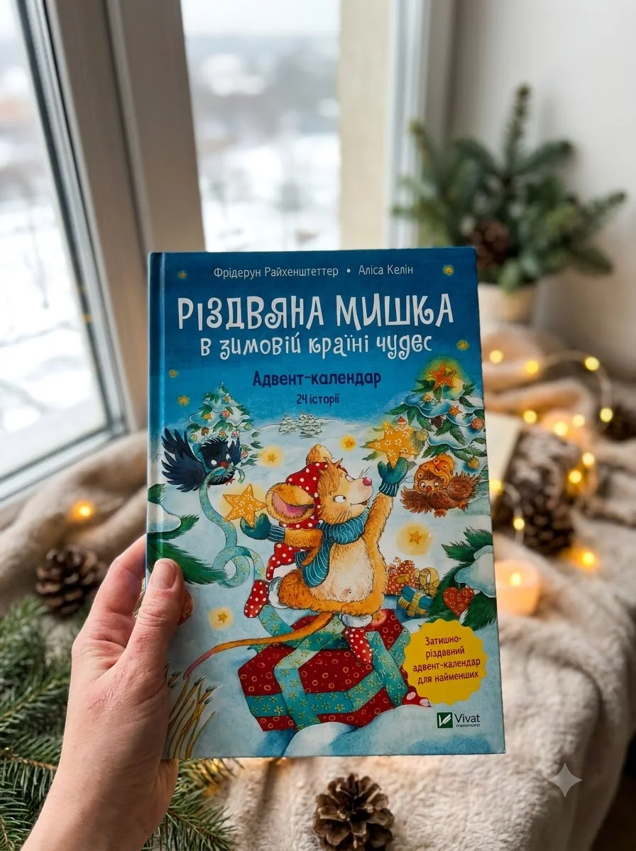 Різдвяна Мишка в зимовій країні чудес. Адвент-календар — фото 2