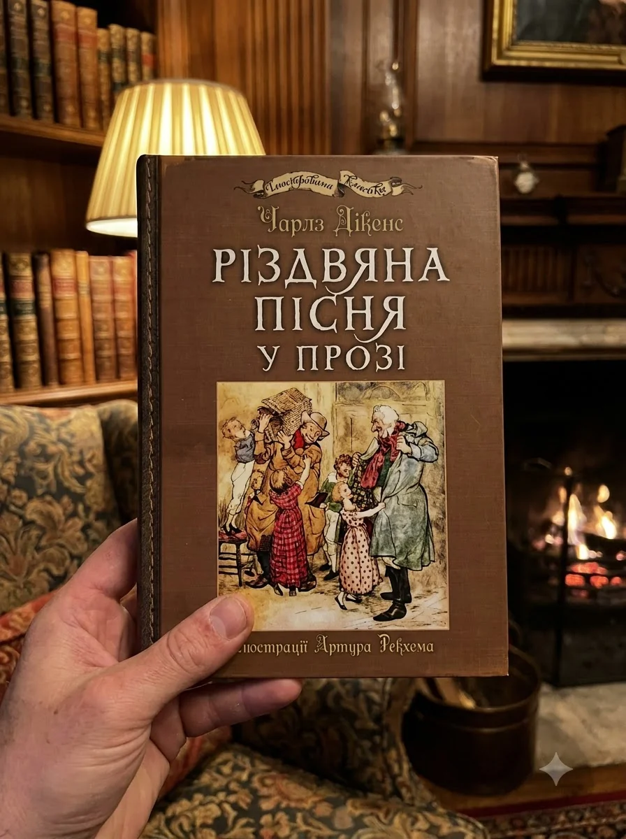 Різдвяна пісня у прозі (з ілюстраціями Артура Рекхема) — фото 2