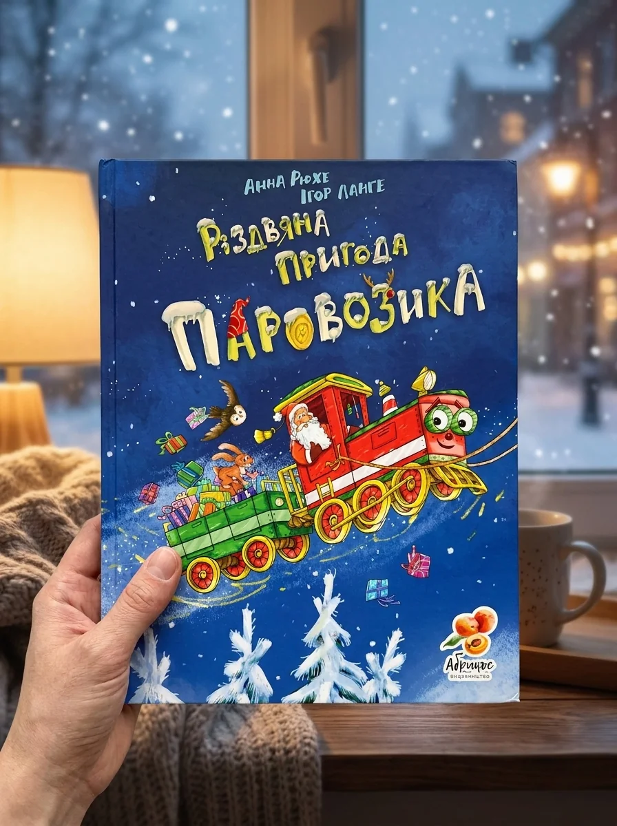 Різдвяна пригода паровозика — Дитяча література