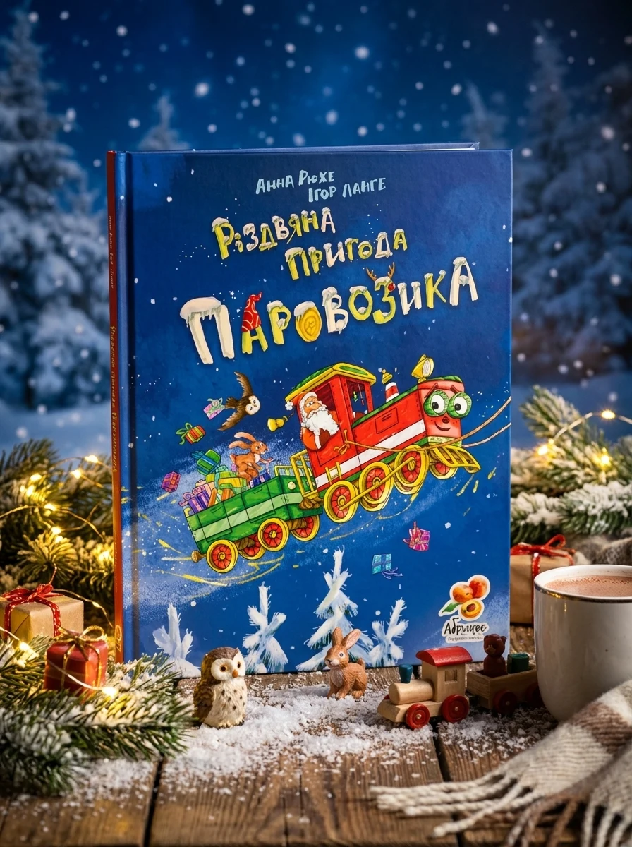 Різдвяна пригода паровозика — Дитяча література