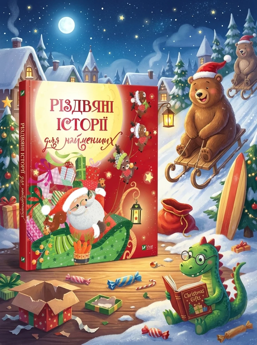Різдвяні історії для найменших — Дитячі книги