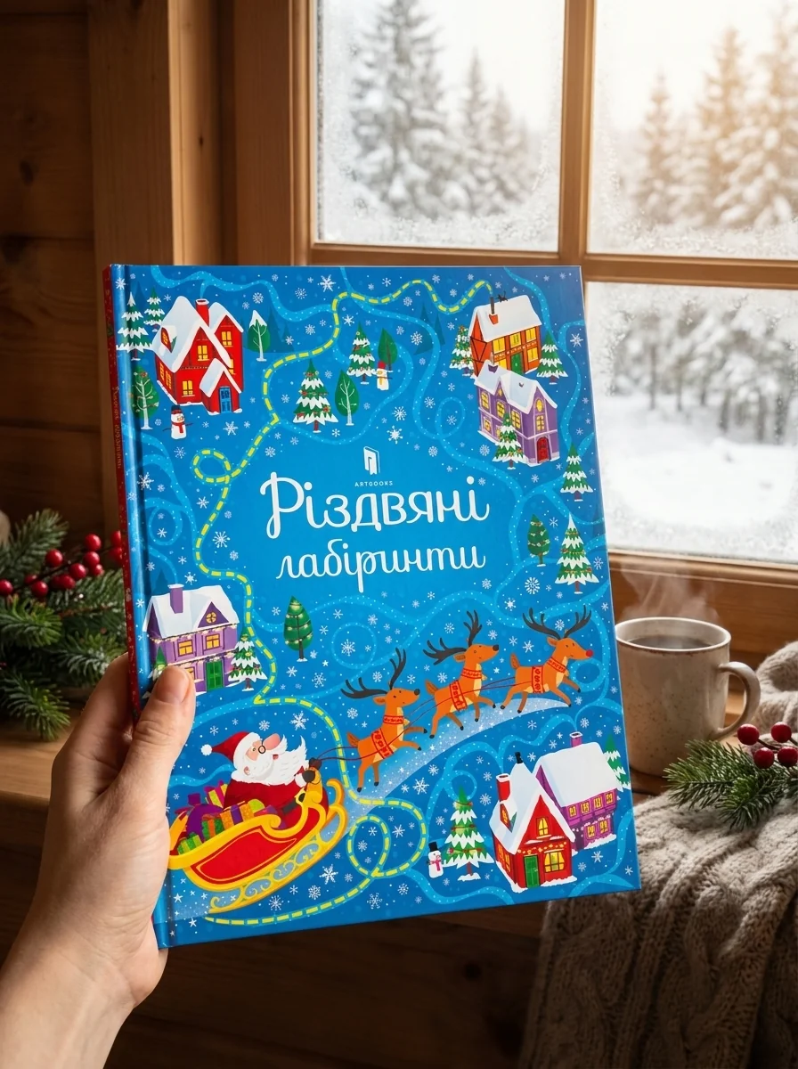 Різдвяні лабіринти — Сміт Сем, обкладинка
