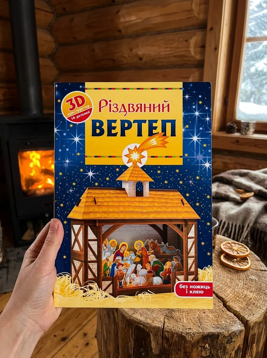 Різдвяний вертеп. 3D-конструктор — Дім, сім'я, релігія