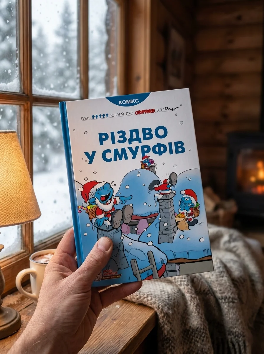 Різдво у смурфів — Дитячі комікси