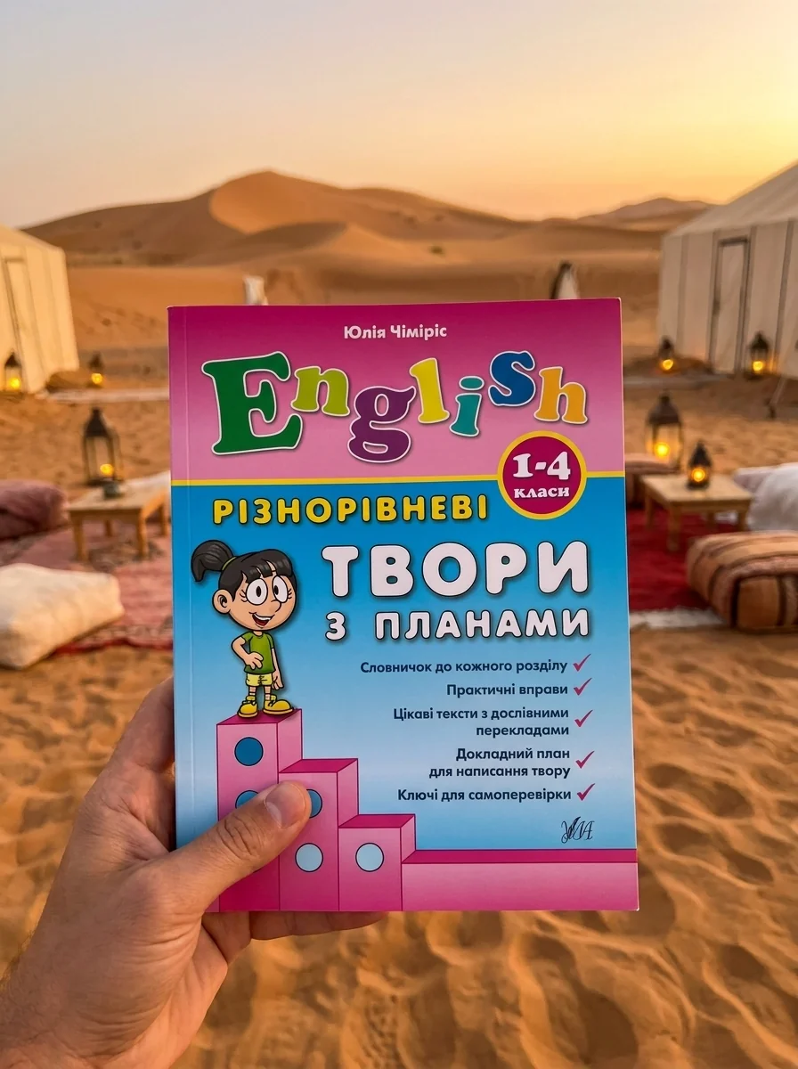 Різнорівневі твори з планами. English. 1-4 класи. — Підготовка до школи