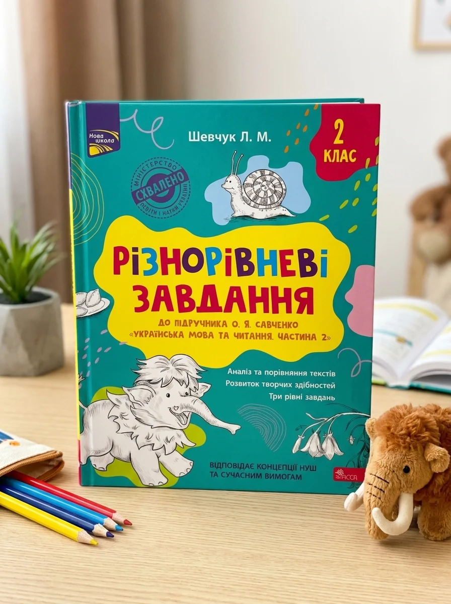 Різнорівневі завдання. 2 клас (до підручника О.Я. Савченко Українська мова та читання. Частина 2) — Вивчення мов