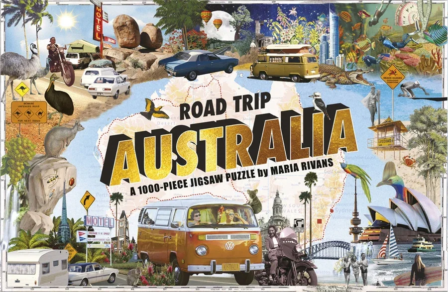 Road Trip Australia. A 1000-Piece Jigsaw Puzzle