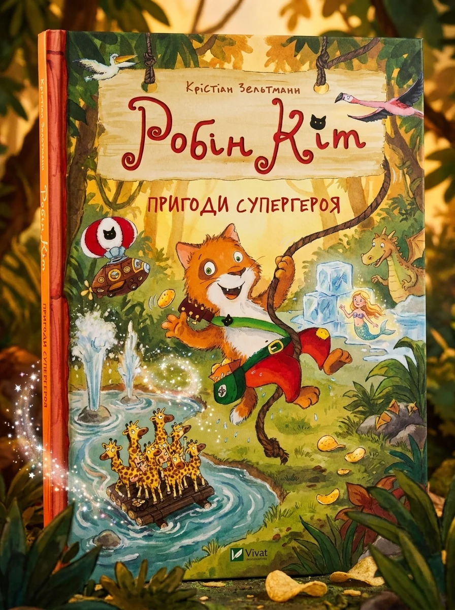 Робін Кіт. Пригоди супергероя — Дитячі книги