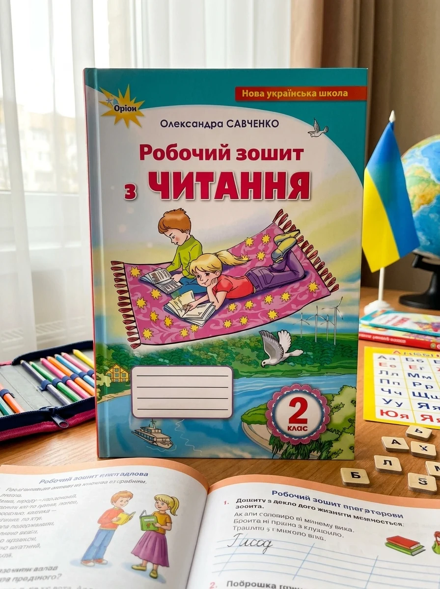 Робочий зошит з читання. 2 клас — Вивчення мов