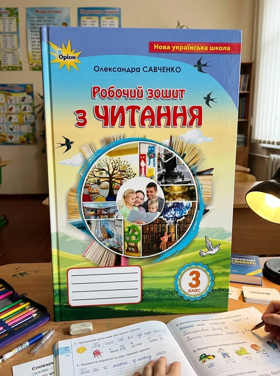 Робочий зошит з читання. 3 клас — Вивчення мов
