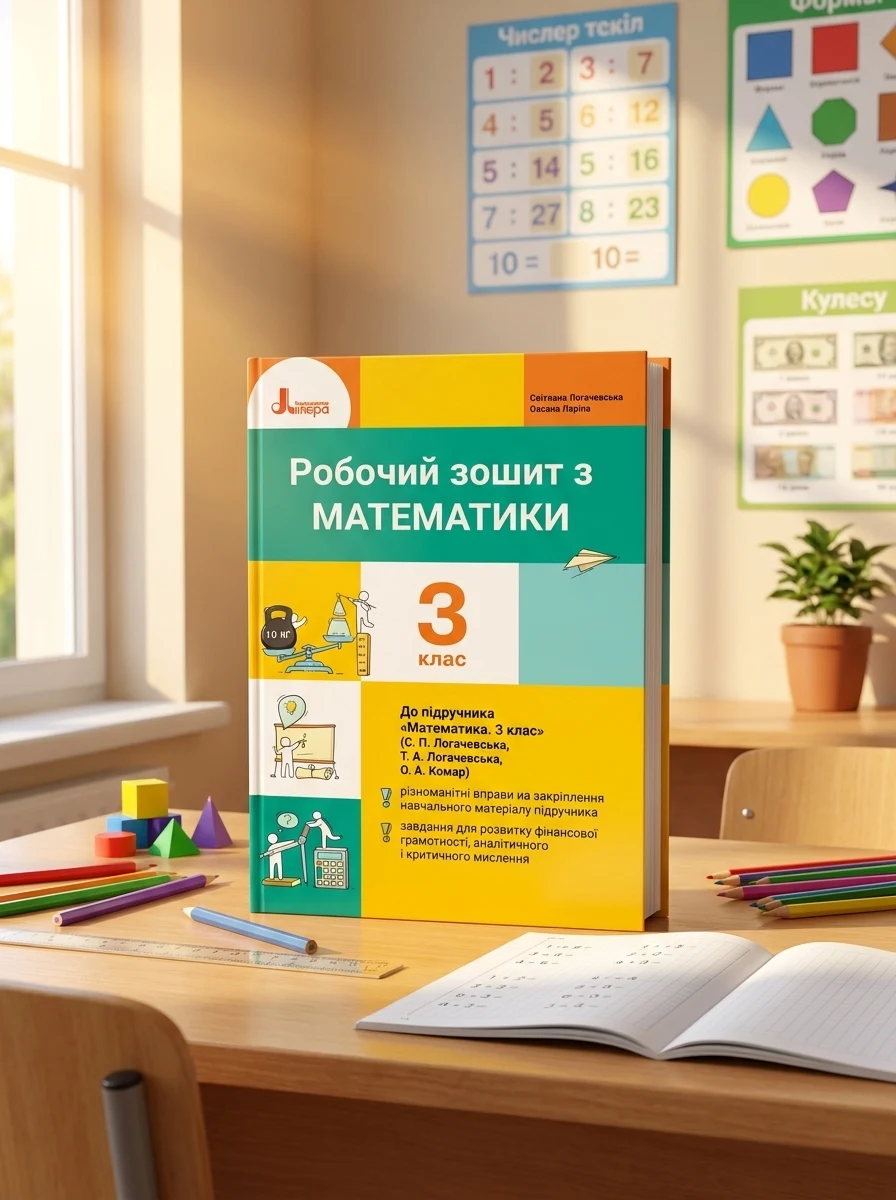 Робочий зошит з математики. 3 клас. До підручника "Математика. 3 клас" — Дитяча література