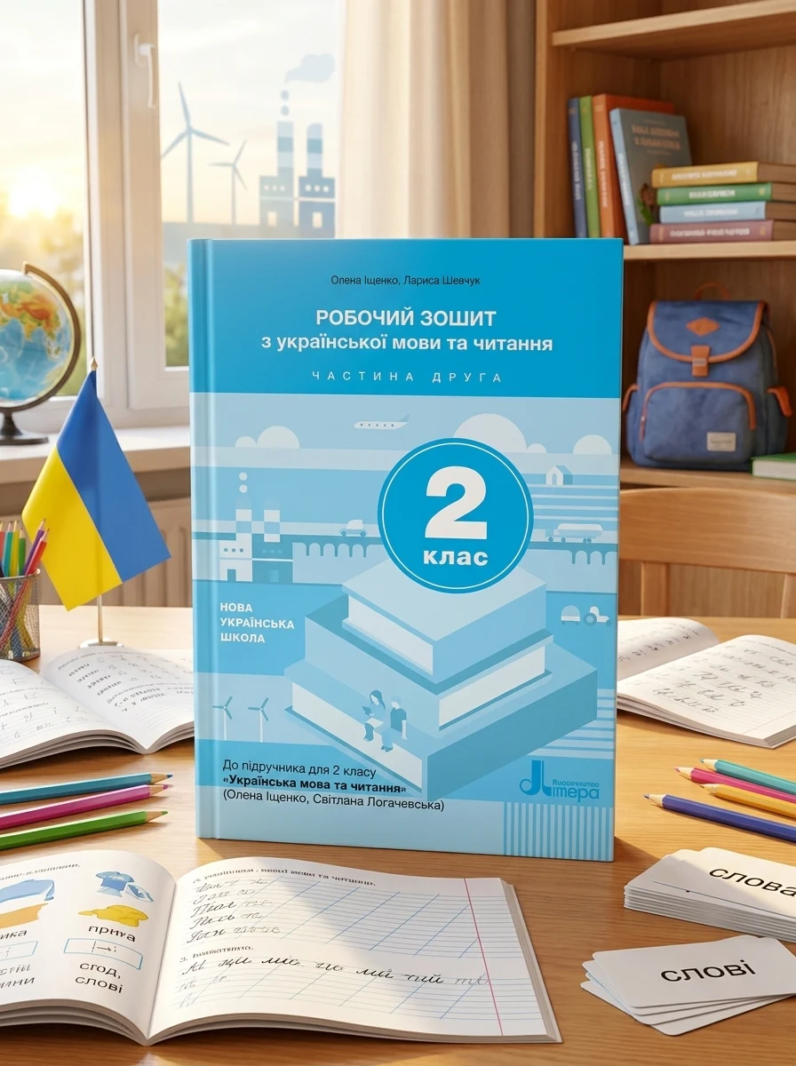 Робочий зошит з української мови та читання. 2 клас. Частина 2 (до підр. Іщенко О. Л., Логачевська С.П.) — Вивчення мов
