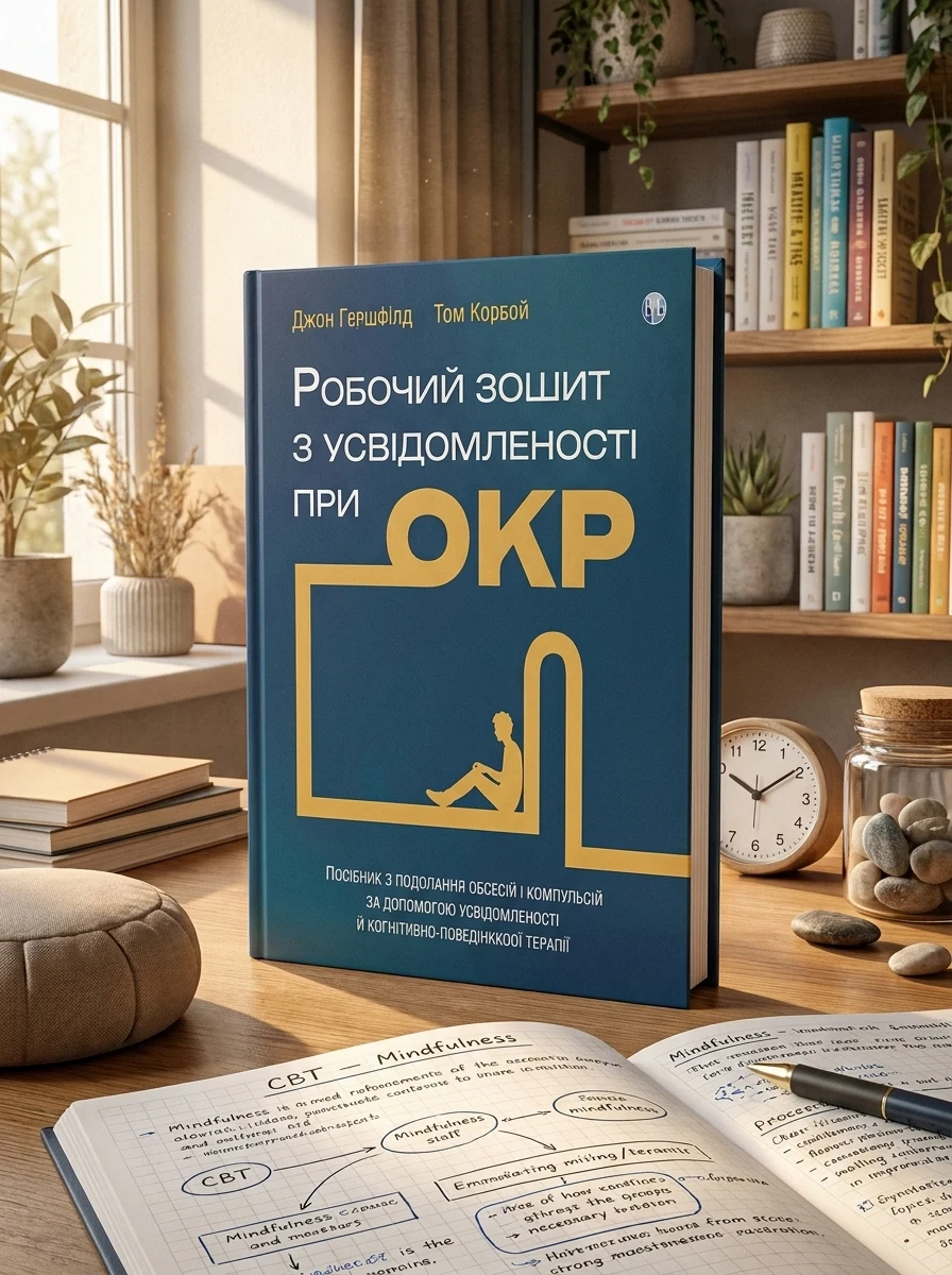 Робочий зошит з усвідомленості при ОКР. Посібник з подолання обсесій і компульсій за допомогою усвідомленості й когнітивно-поведінкової терапії — Наука та психологія
