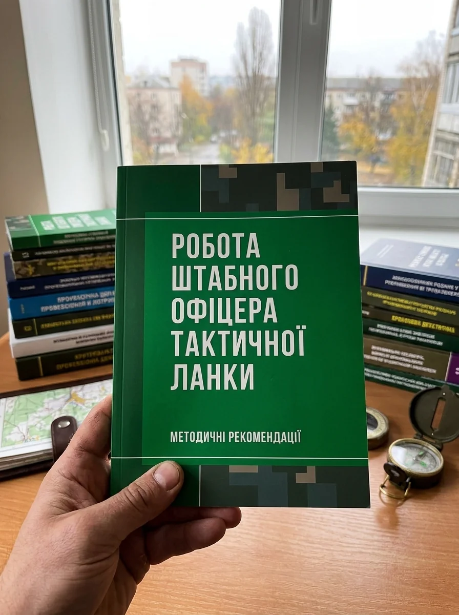 Робота штабного офіцера тактичної ланки. Методичні рекомендації — Наука та психологія