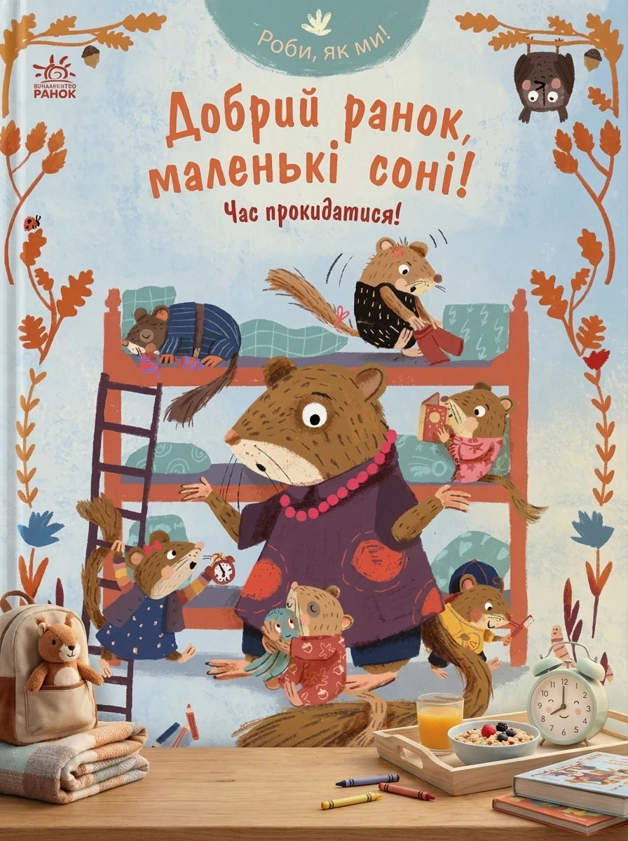 Роби, як ми!. Добрий ранок, маленькі соні!. Час прокидатися! — Дім, сім'я, релігія