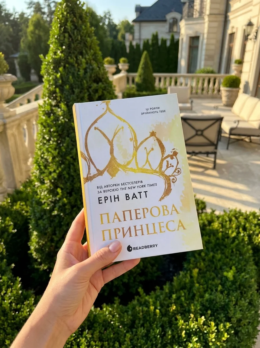 Родина Роялів. Паперова принцеса — Ерін Ватт, обкладинка