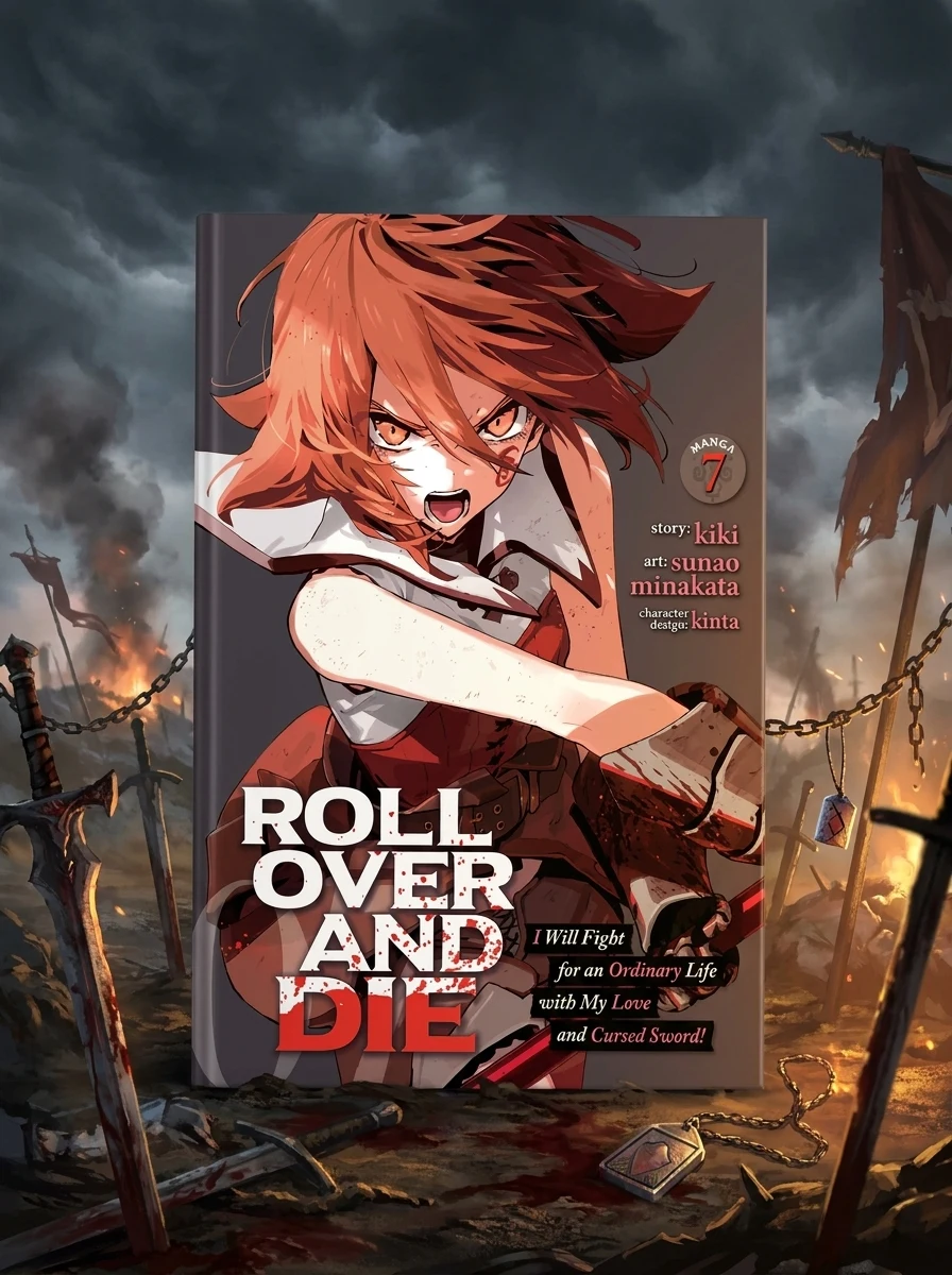ROLL OVER AND DIE: I Will Fight for an Ordinary Life with My Love and Cursed Sword! (Manga) Vol. 7 — Комікси та манґи