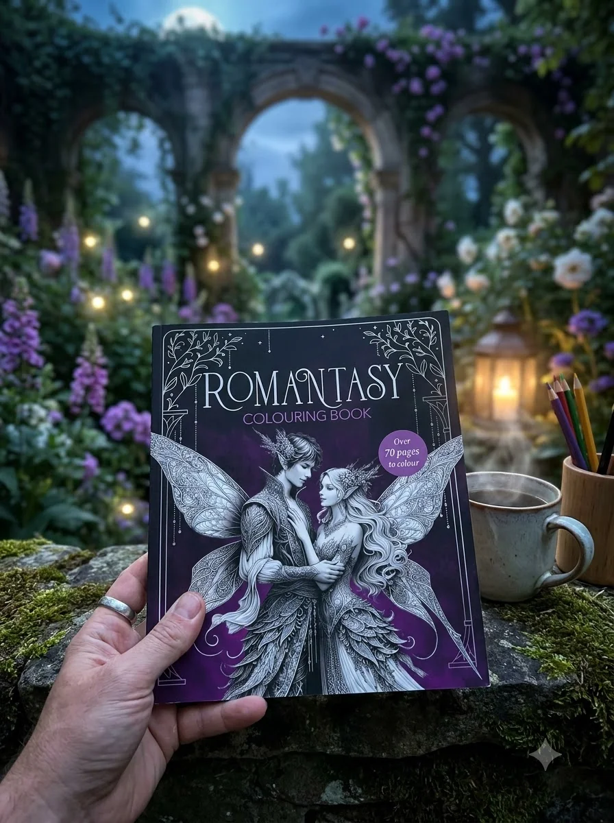 Romantasy Colouring Book — Farshore, обкладинка