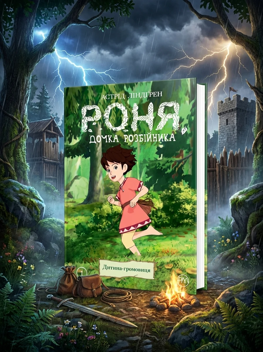 Роня, дочка розбійника. Дитина-громовиця. Книга 1